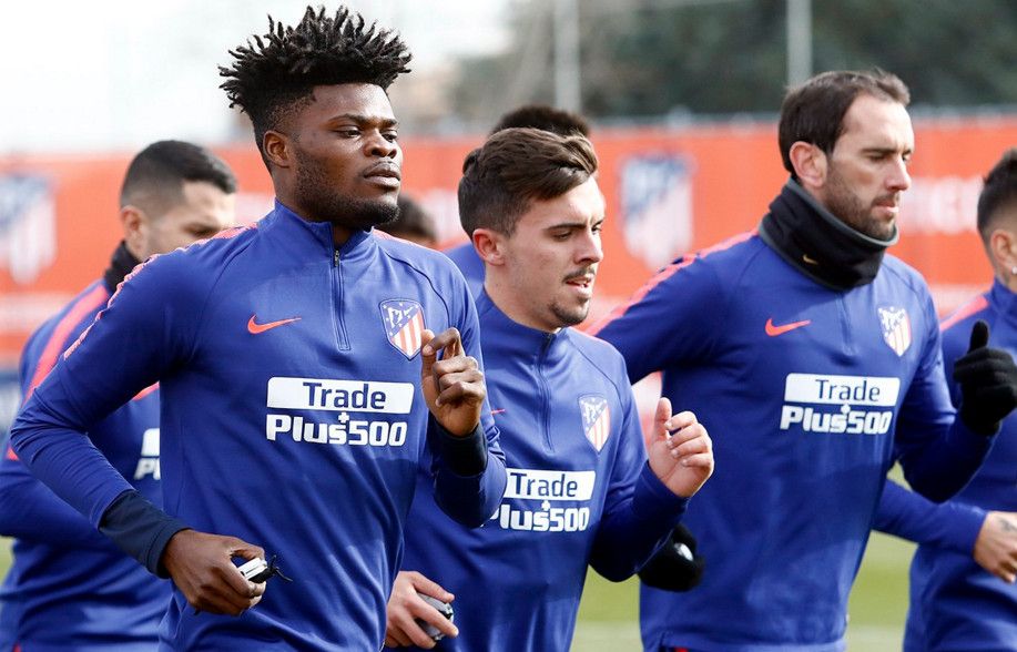 من مران أتليتكو مدريد