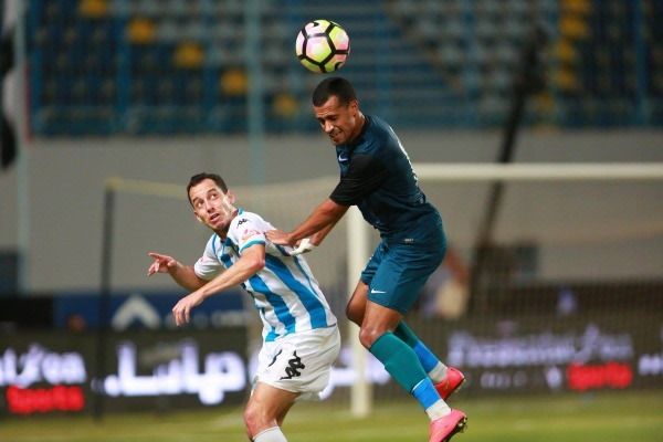 من مباراة سابقة بين بيراميدز وإنبي