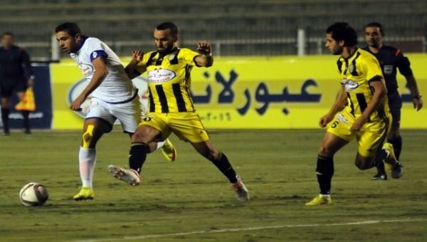 جانب من مواجهة سابقة بين الإسماعيلي والمقاولون