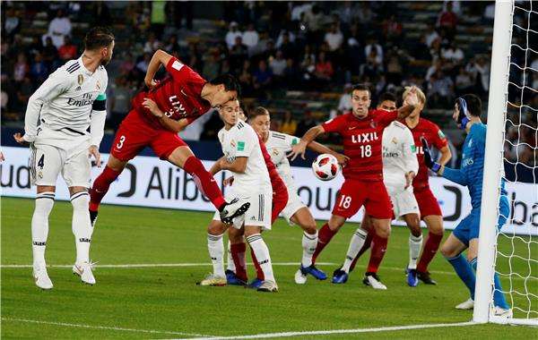 جانب من المباراة