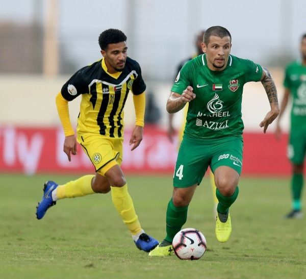 لقطة من المباراة