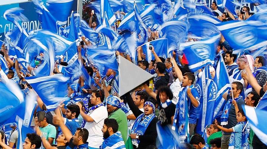 جماهير الهلال السعودي