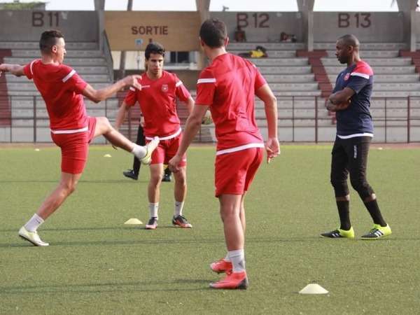 جانب من التدريبات