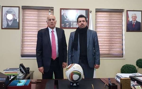 لافي مع اللواء جبريل الرجوب