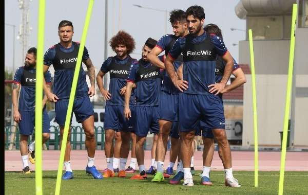 من تدريبات المنتخب العراقي