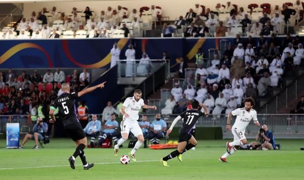 جانب من المباراة