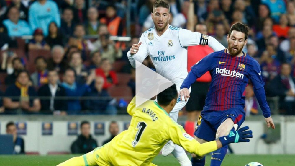 جانب من كلاسيكو سابق