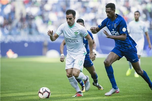 من ديربي الهلال والأهلي