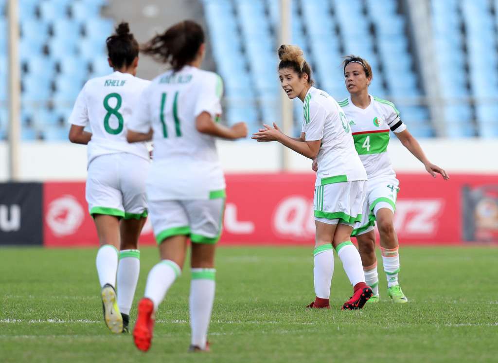 لاعبات منتخب الجزائر