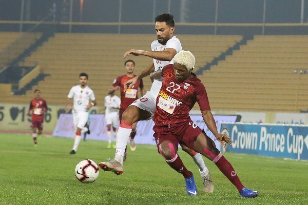 خليفة في ظهوره الأخير أمام النصر