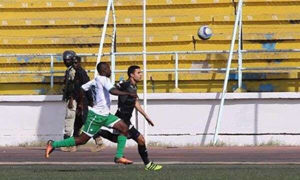 من لقاء الزمالك والقطن التشادي