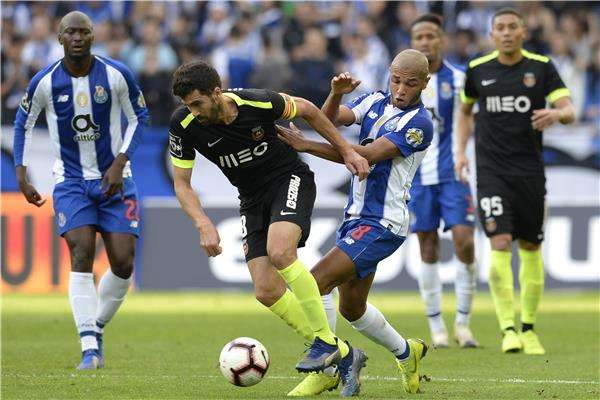 لقطة من المباراة