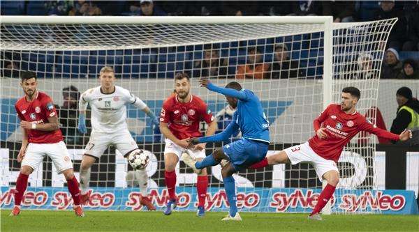 جانب من المباراة