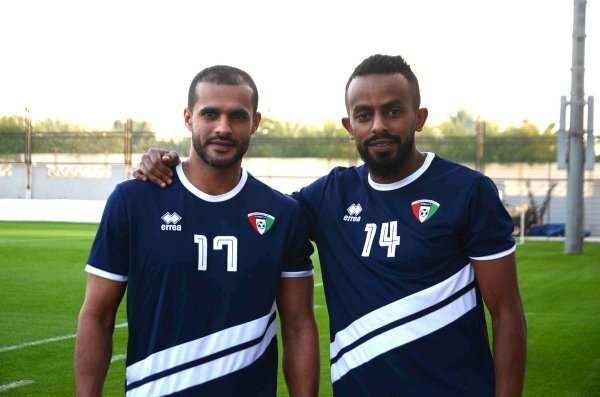 جانب من تدريبات الأزرق في الإمارات