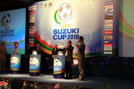 من مراسم قرعة كأس جنوب شرق آسيا 2010