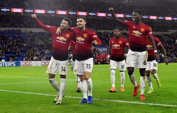 لاعبو مانشستر يونايتد