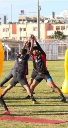 جانب من تدريبات اليوم 