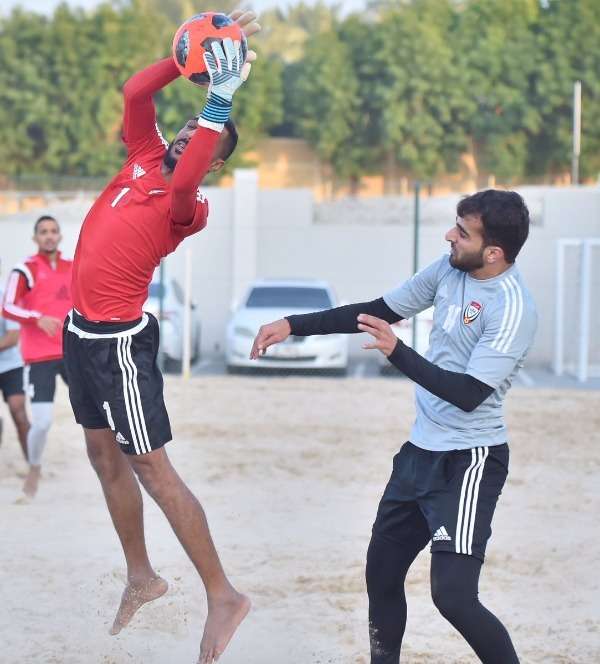 جانب من التدريبات