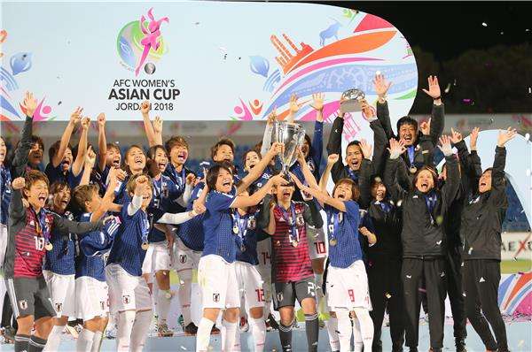 منتخب اليابان مع كأس آسيا للسيدات 2018