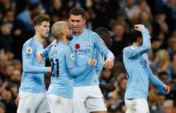 لاعبو مانشستر سيتي 