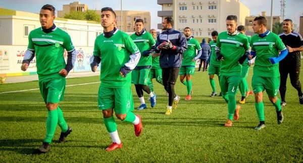 لاعبو الاتحاد المصراتي