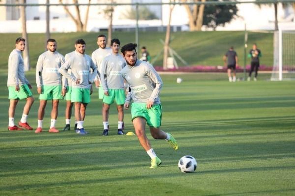 من مران منتخب الجزائر