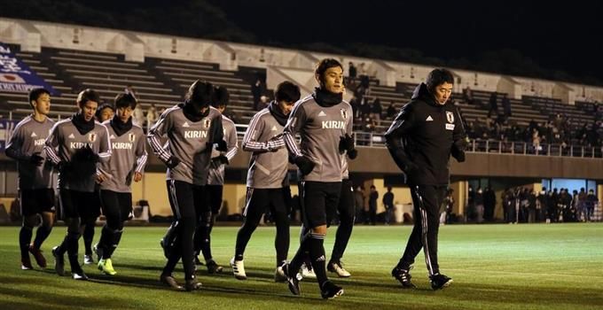 تدريبات منتخب اليابان اليوم