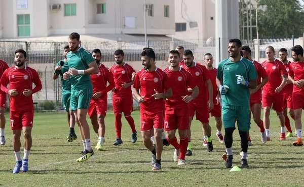 لاعبو منتخب لبنان