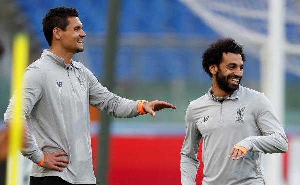 ديان لوفرين ومحمد صلاح