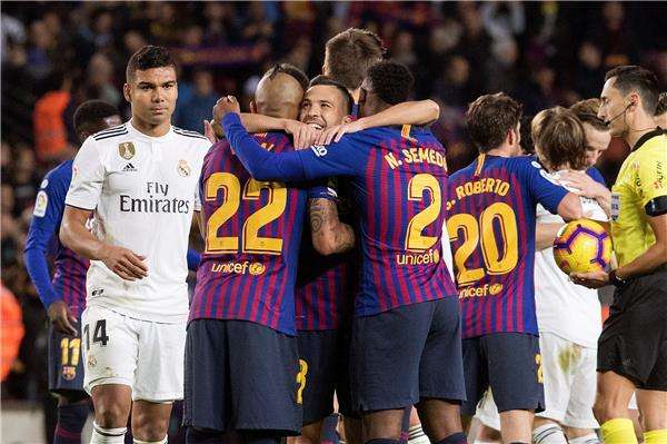 برشلونة وريال مدريد