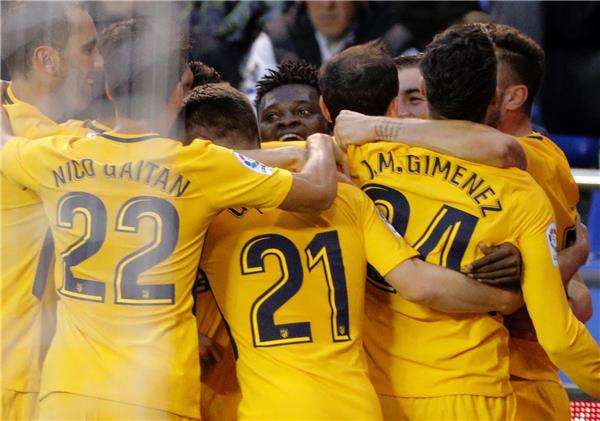 لاعبو أتلتيكو مدريد