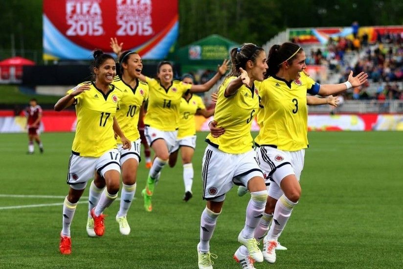 لاعبات منتخب كولومبيا 