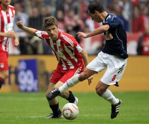 من مباراة بايرن ميونخ وكولون