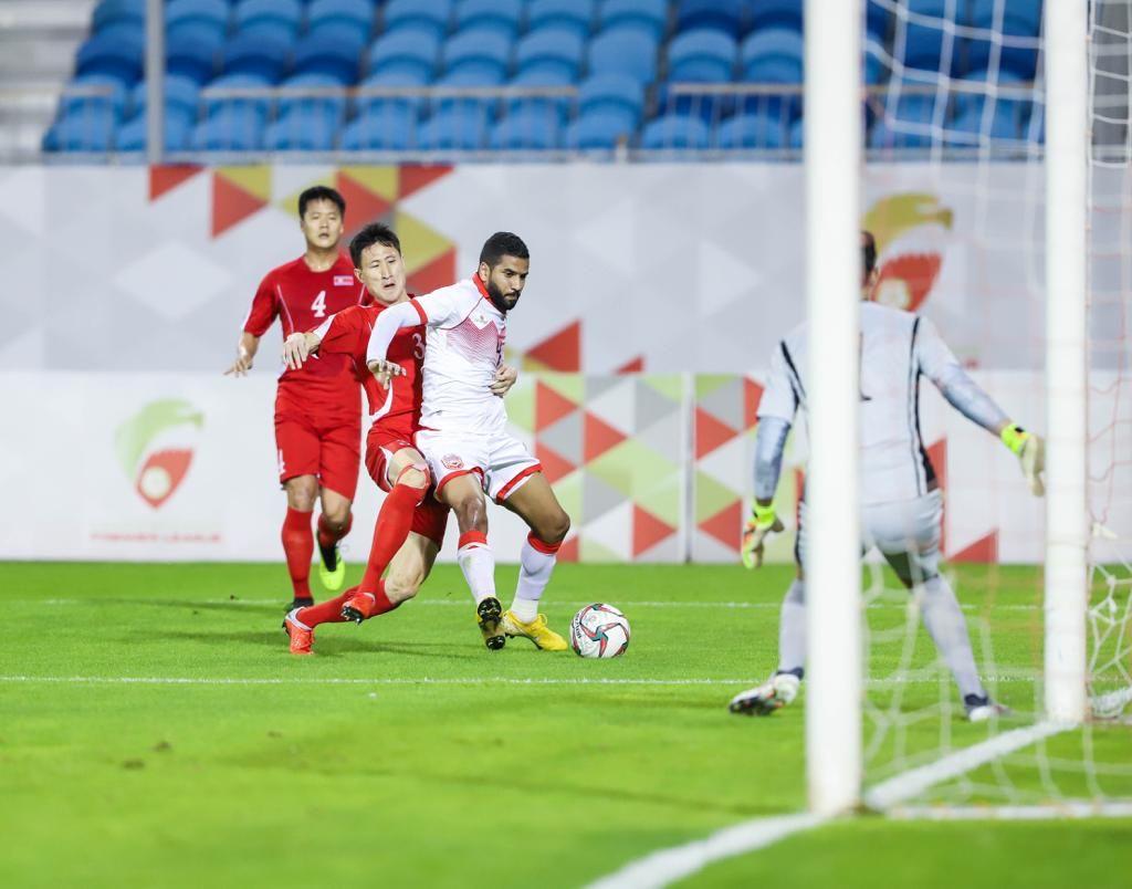 لقطة من المباراة