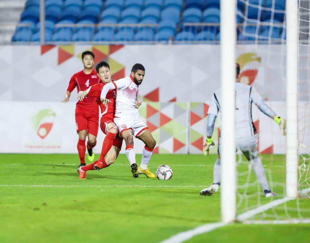 لقطة من المباراة