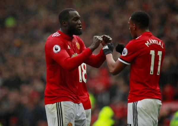 أنتوني مارسيال وروميلو لوكاكو