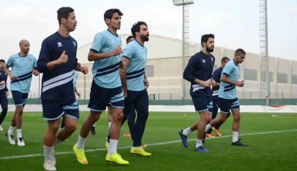 لاعبو منتخب الكويت