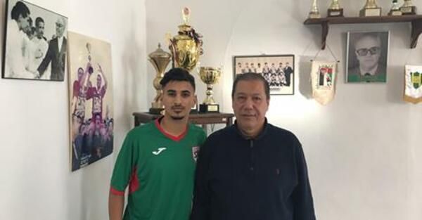 بن خميس مع رئيس الملعب التونسي