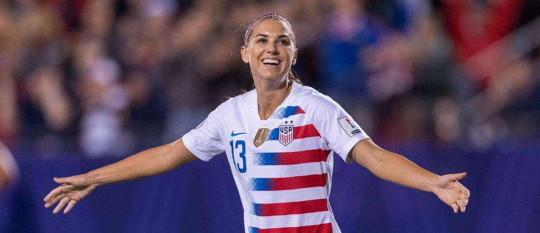 الأمريكية أليكس مورجان