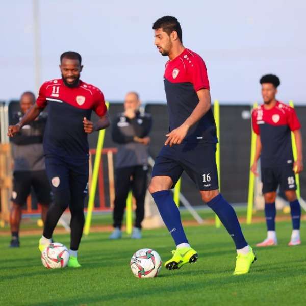 من مران المنتخب العماني - من موقع الاتحاد العماني