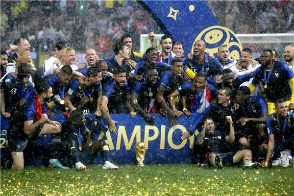 منتخب فرنسا بطل مونديال روسيا - أرشيفية