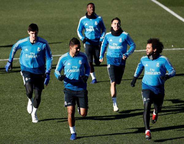 من مران ريال مدريد