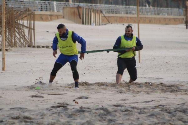 جانب من التدريبات 