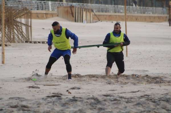 جانب من التدريبات