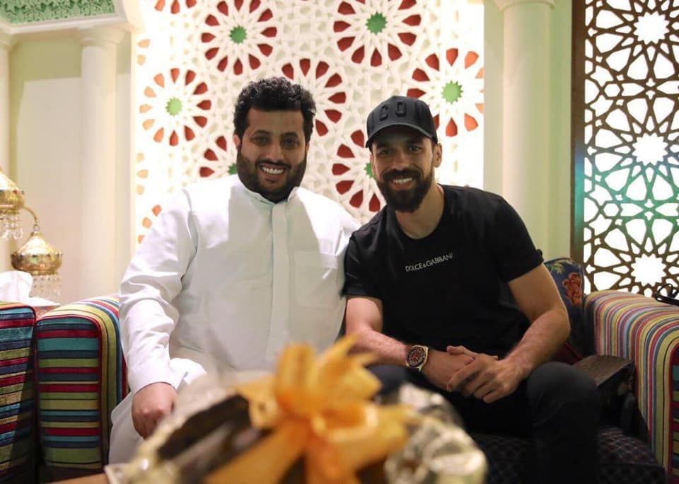 تركي الشيخ وعبدالله السعيد 