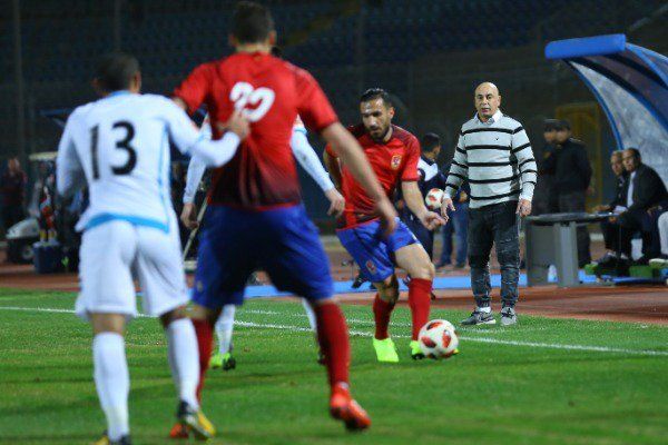 حسام حسن خلال اللقاء 