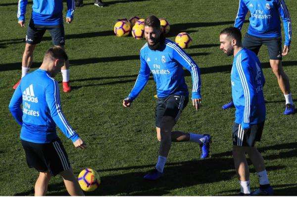 من مران ريال مدريد