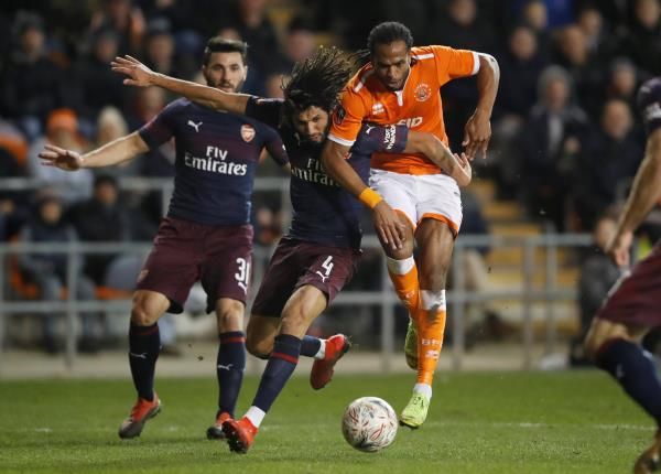 جانب من المباراة