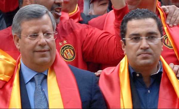 رئيس الترجي حمدي المدب ورياض بنور