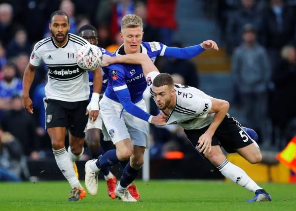 من مباراة أولدهام وفولهام